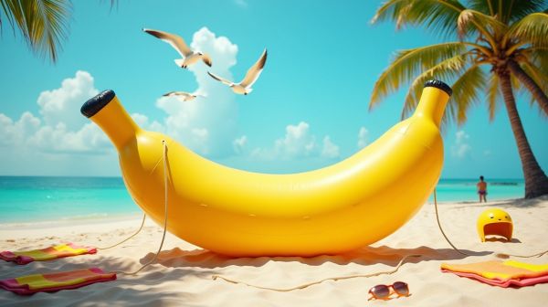 Adoptez la banane étanche pour des aventures en toute sécurité